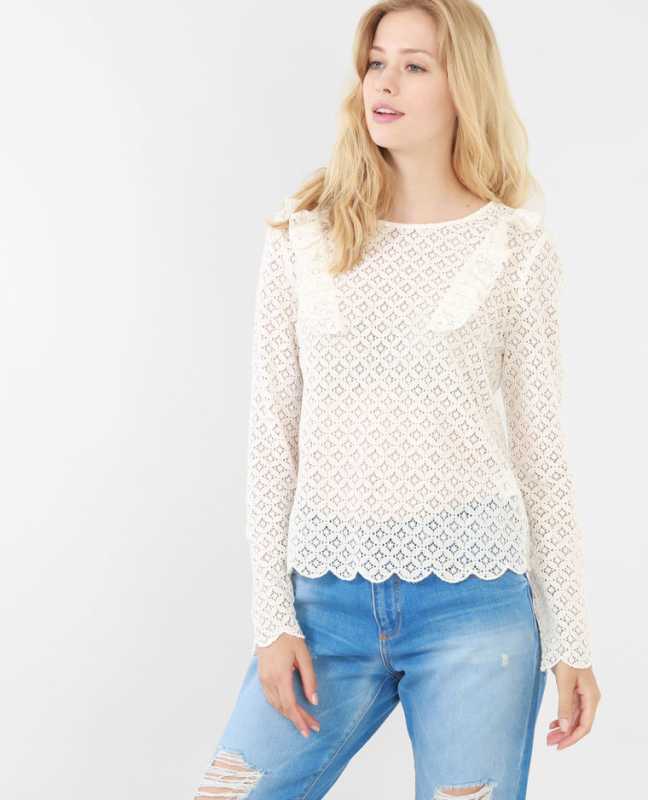 blouse dentelle pimkie