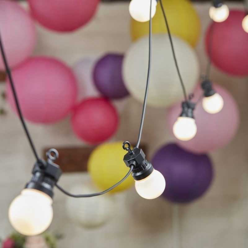 guirlande guinguette 8mètres - 31€