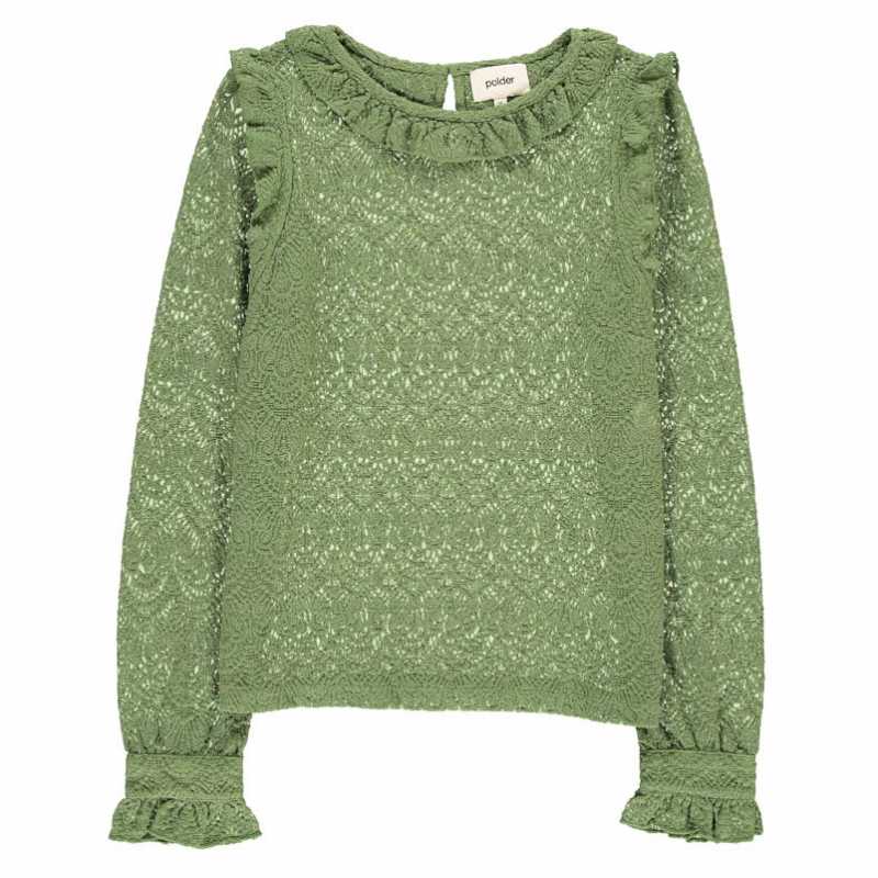 blouse dentelle polder
