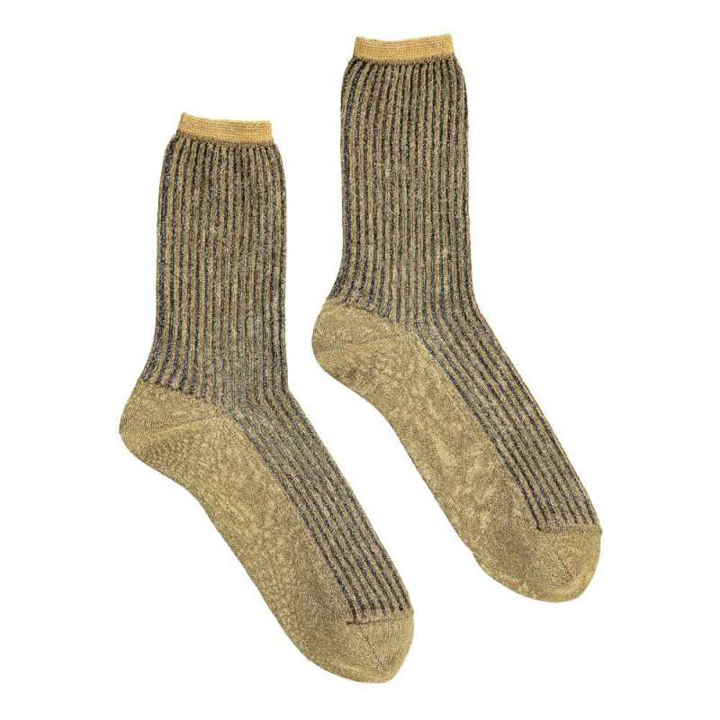 chaussettes lurex femme