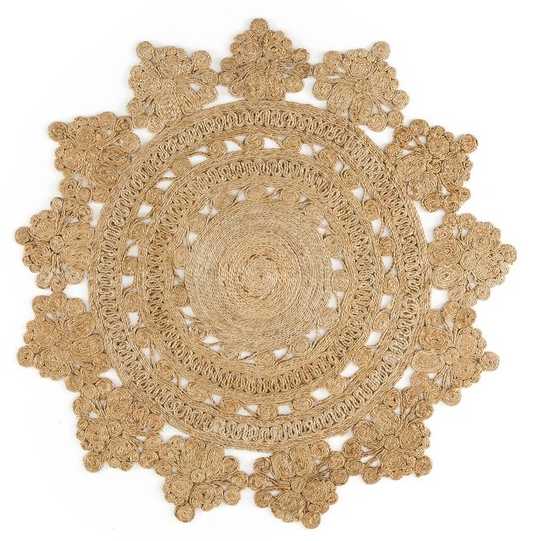 grand tapis jute