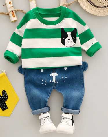 top bouledogue + jean