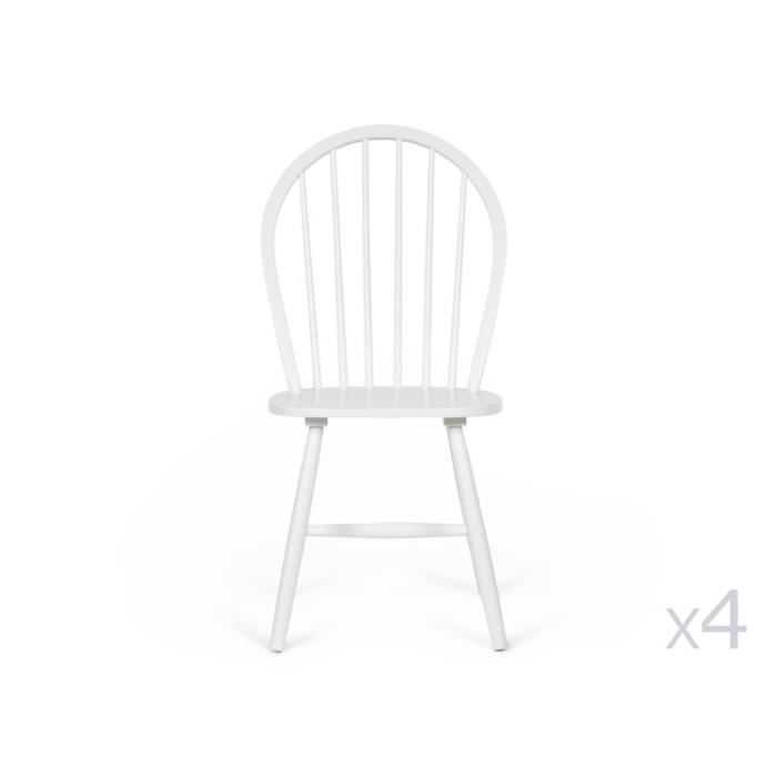 lot 4 chaises scandinaves