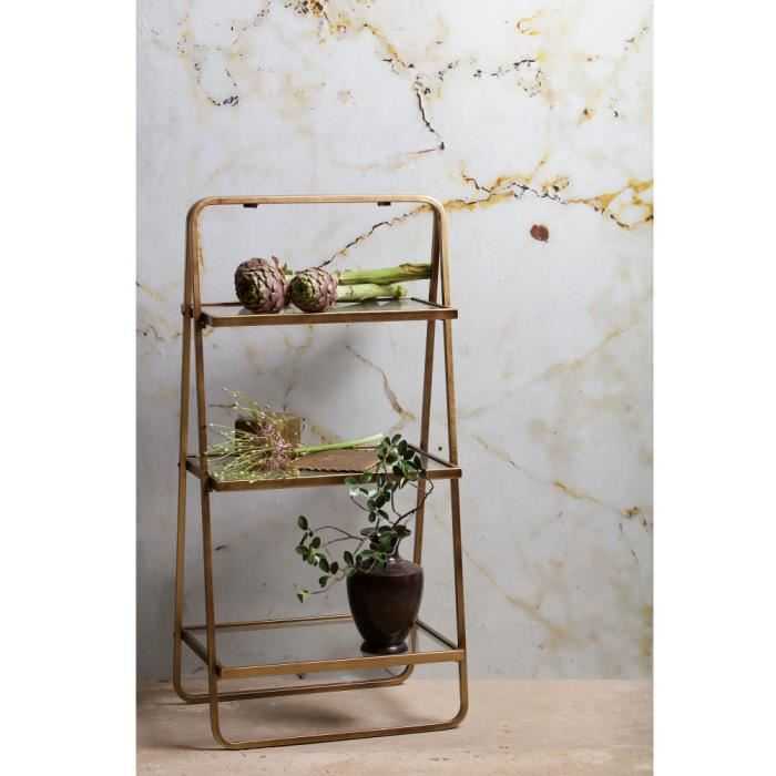 etagere- en laiton