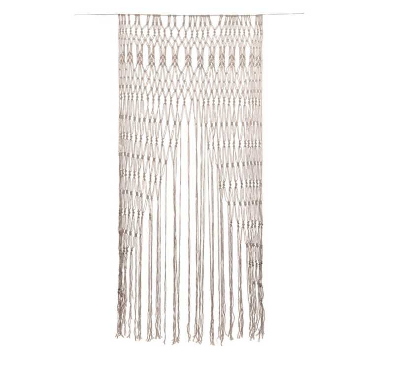 rideau macramé 38,58€
