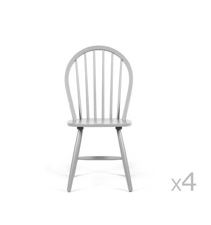 lot 4 chaises vintage