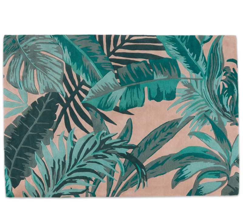 tapis tropical en laine (OMG !)