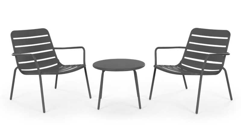 ensemble table et chaises d'extérieur