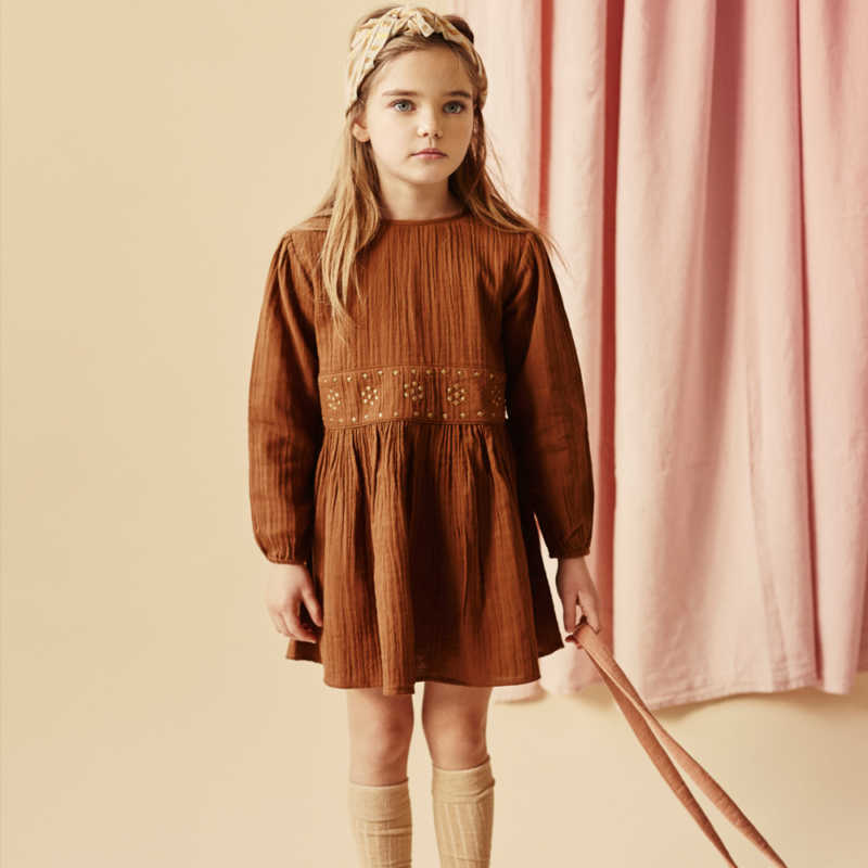 robe crepe de coton louis louise