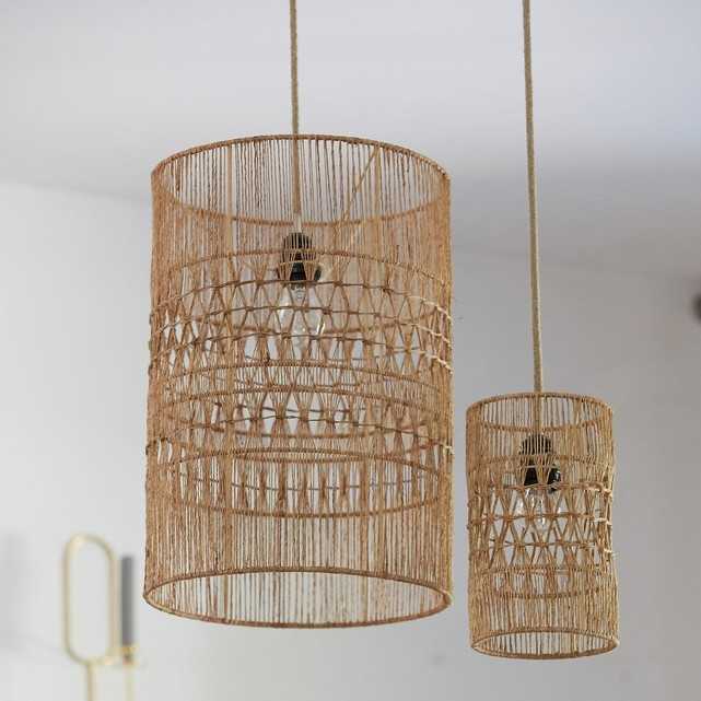 suspensions en jute