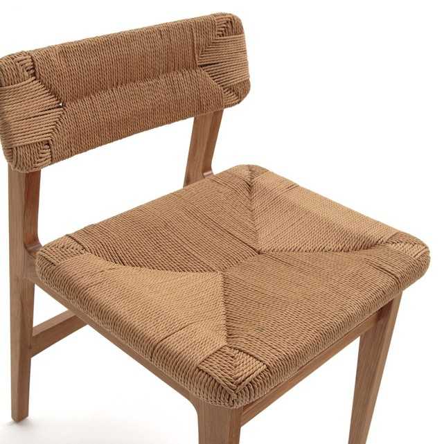 chaise vintage en corde