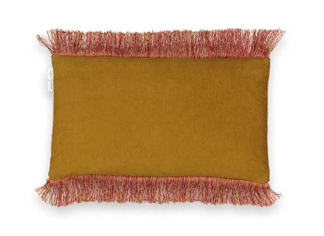 housse de coussin velour & coton
