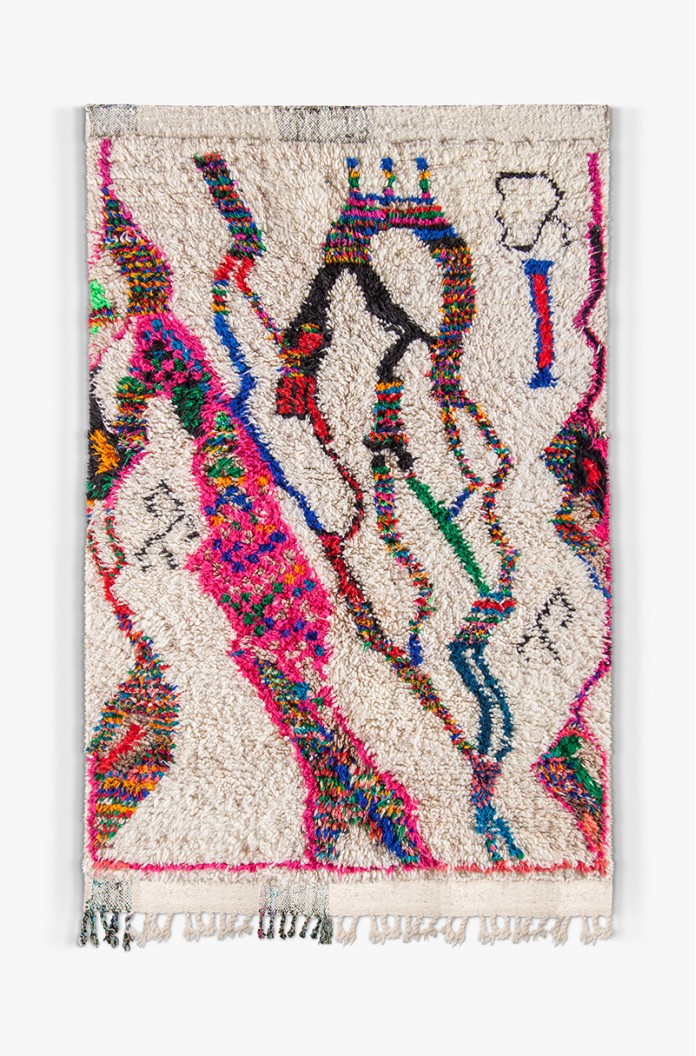 Tapis berbères marocains Beni Ouarain, Mrirt ou Azilal Tapis berbères marocains Beni Ouarain, Mrirt ou Azilal