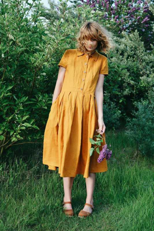 robe en lin