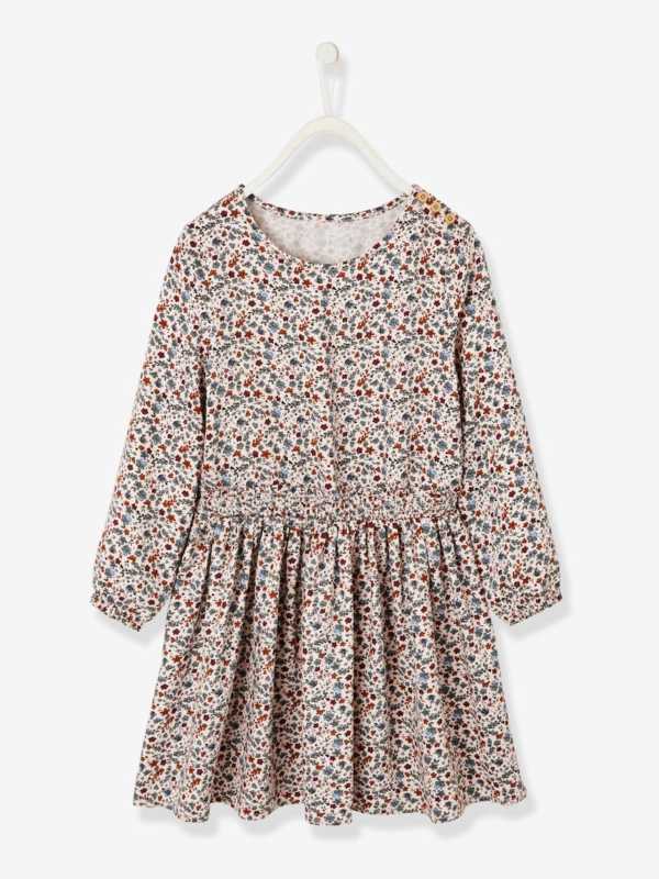 robe fleurie vertbaudet
