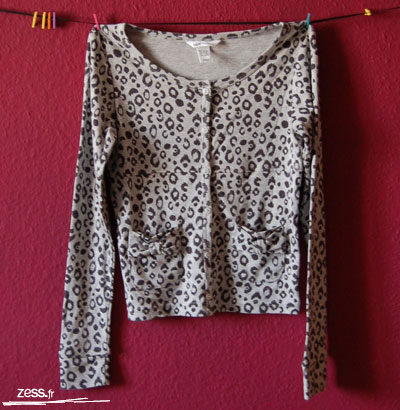 gilet léopard h&m gilet léopard h&m
