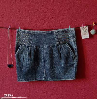 jupe cloutée zara jupe cloutée zara