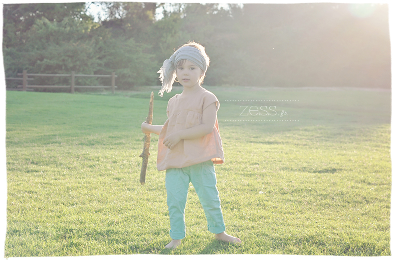 blouse enfant couture diy look