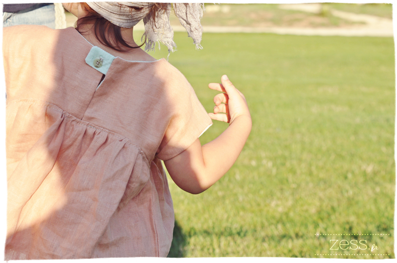 blouse enfant couture diy look