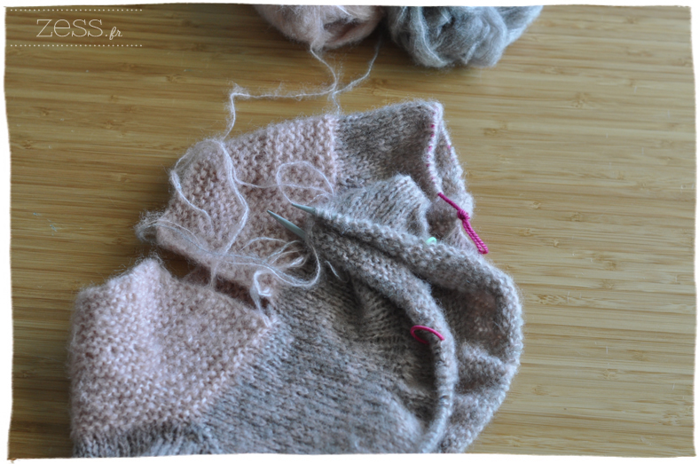 tricot knit bulle ptron tunique mohair