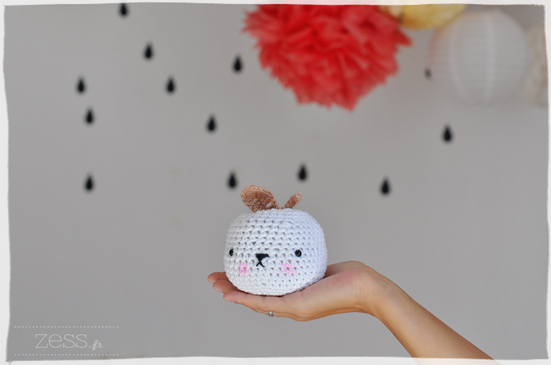 pomme tournicote crochet amigurumi