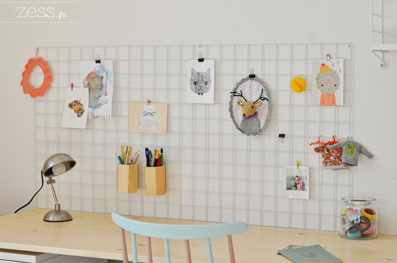 DIY : Un moodboard de bureau pour 3 fois rien ! 