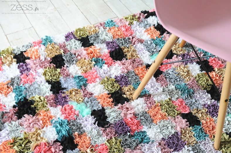 DIY rug fabric