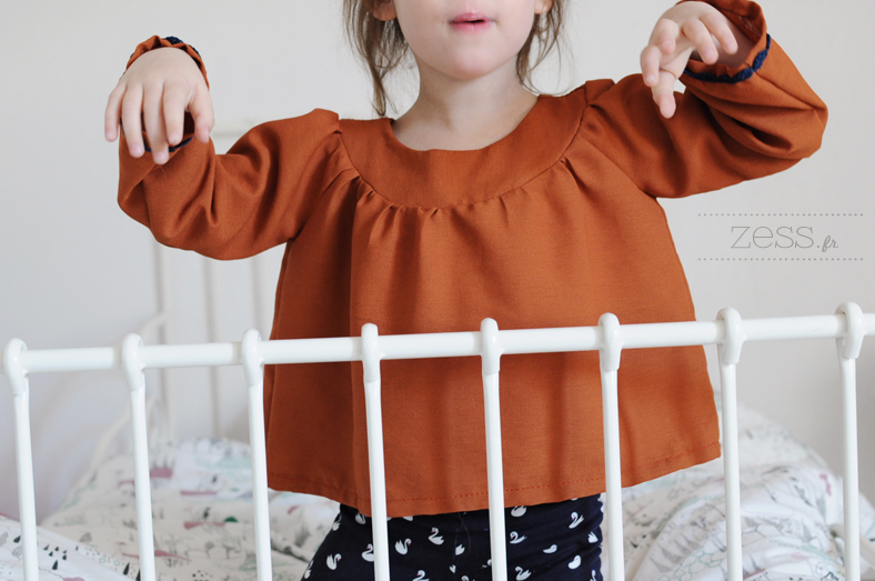 couture blouse livre enfant