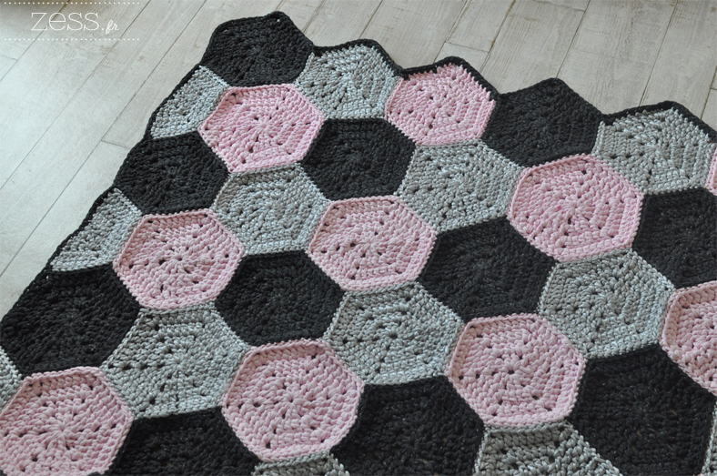 tuto DIY tapis au crochet facile