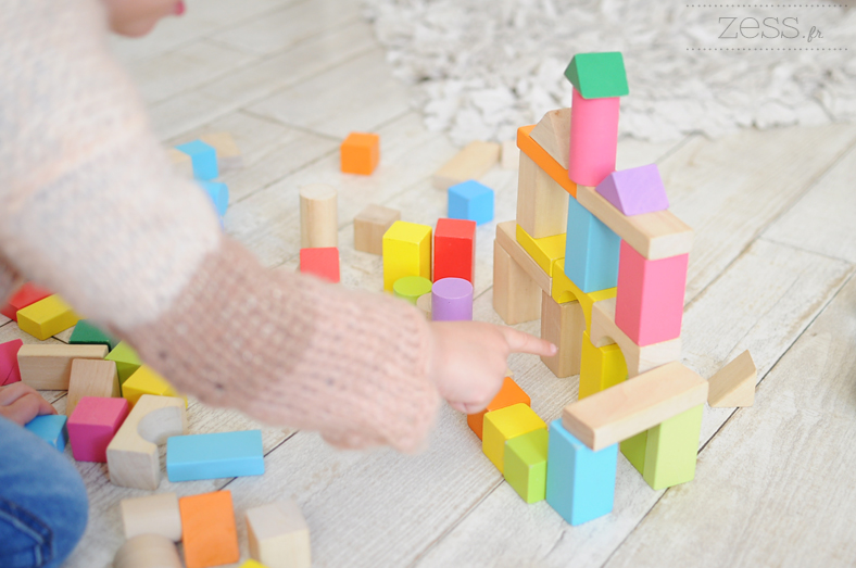 jeu cubes en bois