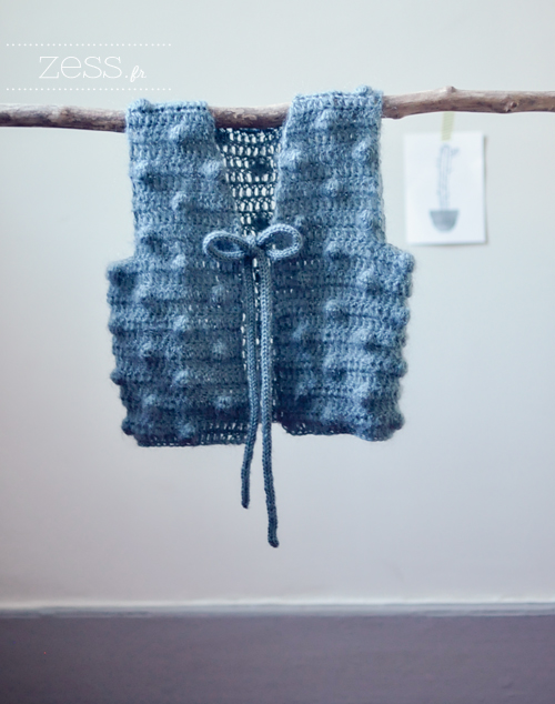 gilet enfant 3 5 ans crochet tuto