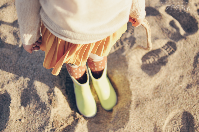 look kid bottes plage