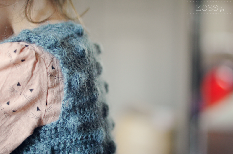 tuto gilet enfant popcorn kid mohair