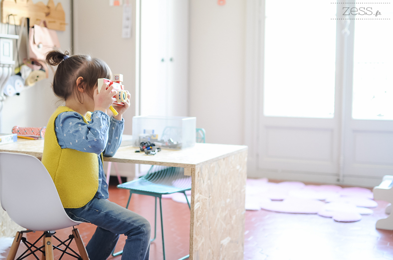 diy bureau chambre enfant