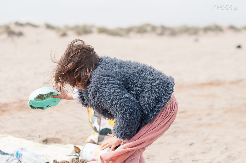 manteau fausse fourrure enfant