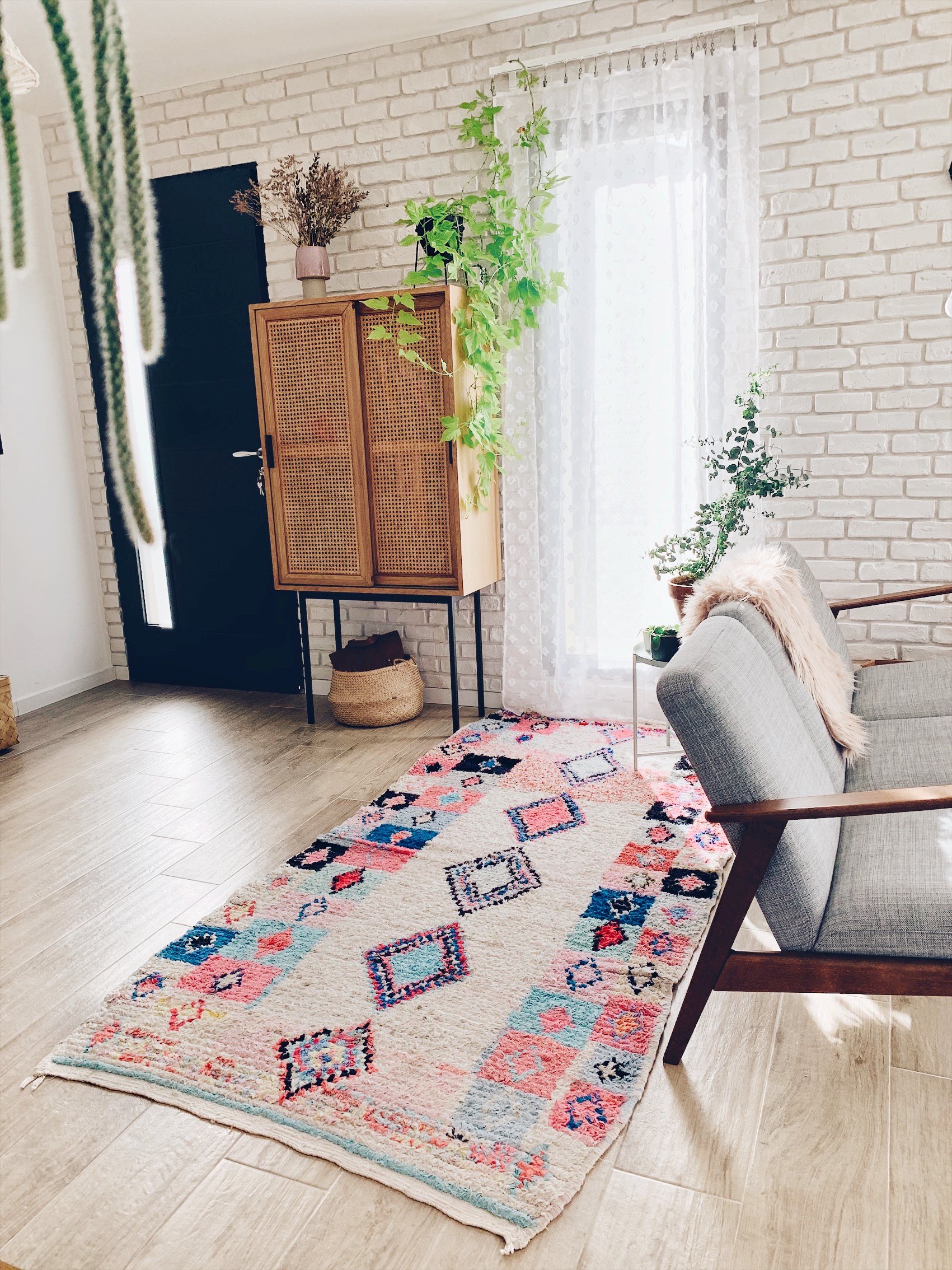 déco boho tapis berbère