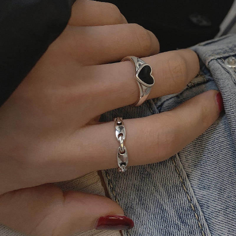 Bague ♥ punk aliexpress