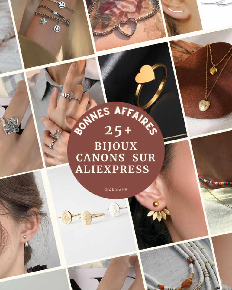 Sélection shopping bijoux aliexpress